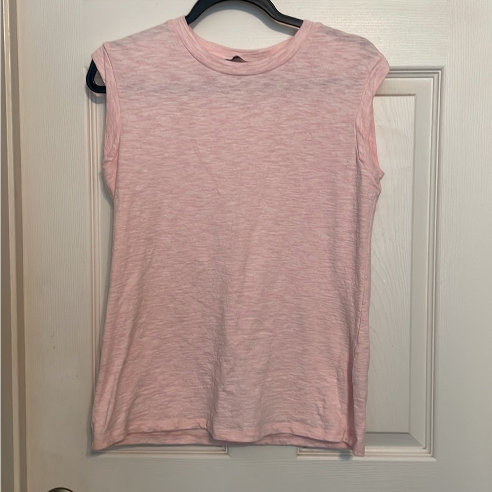 Pink size small, oversized tank top